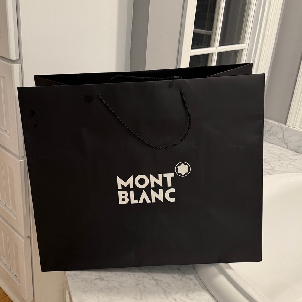 MONT BLANC Super Huge Shopping Bag 24 x 20”